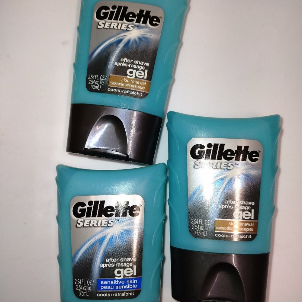 🧔💪Gillette Series After Shave Gel💪🧔Bundle of 3